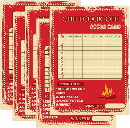Judging Scorecards and Forms
