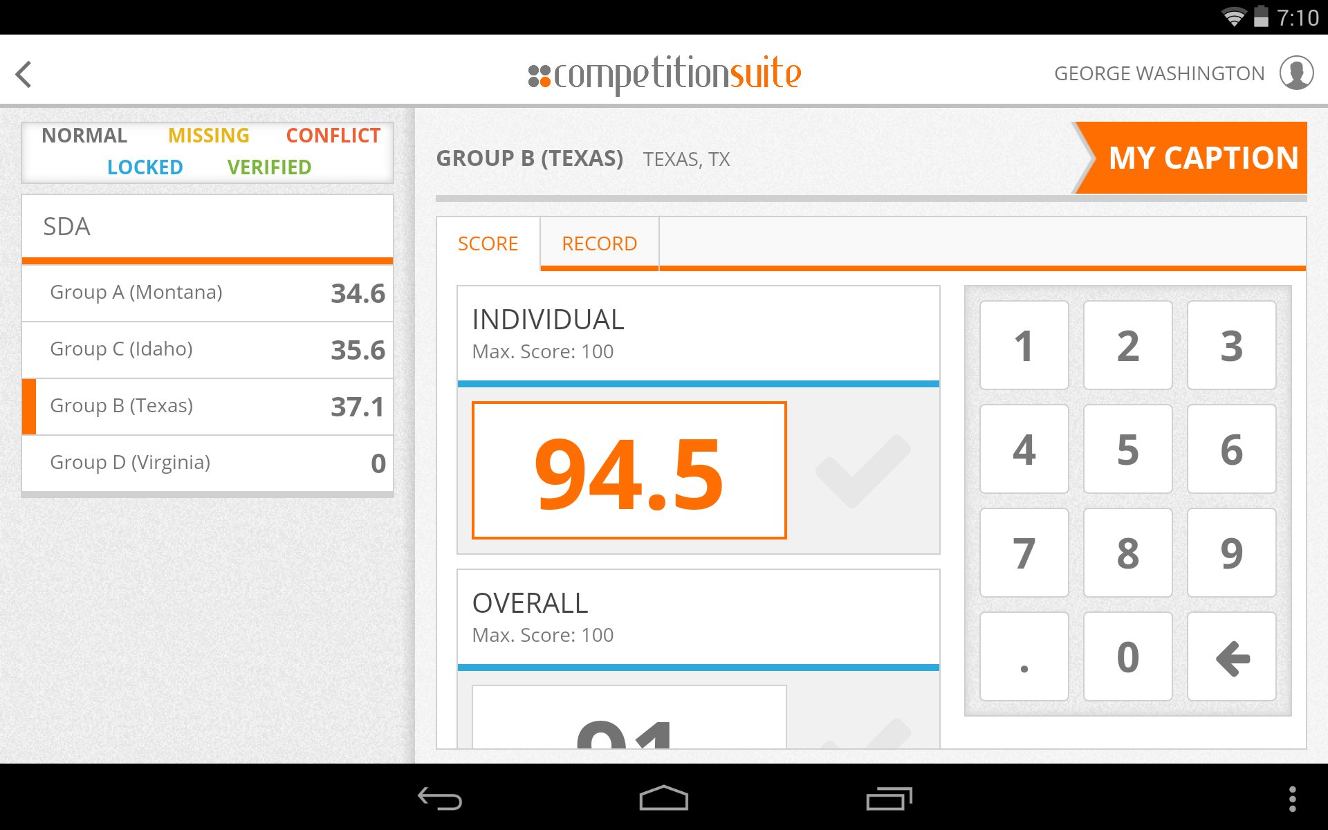 Next-gen competition judging software