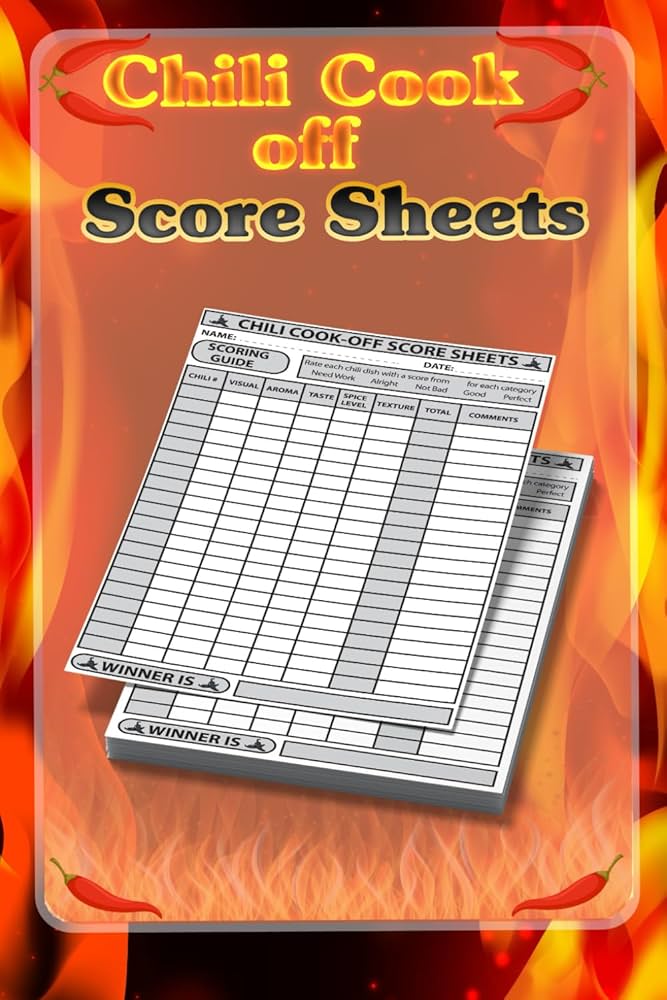 Judging Scorecard Templates